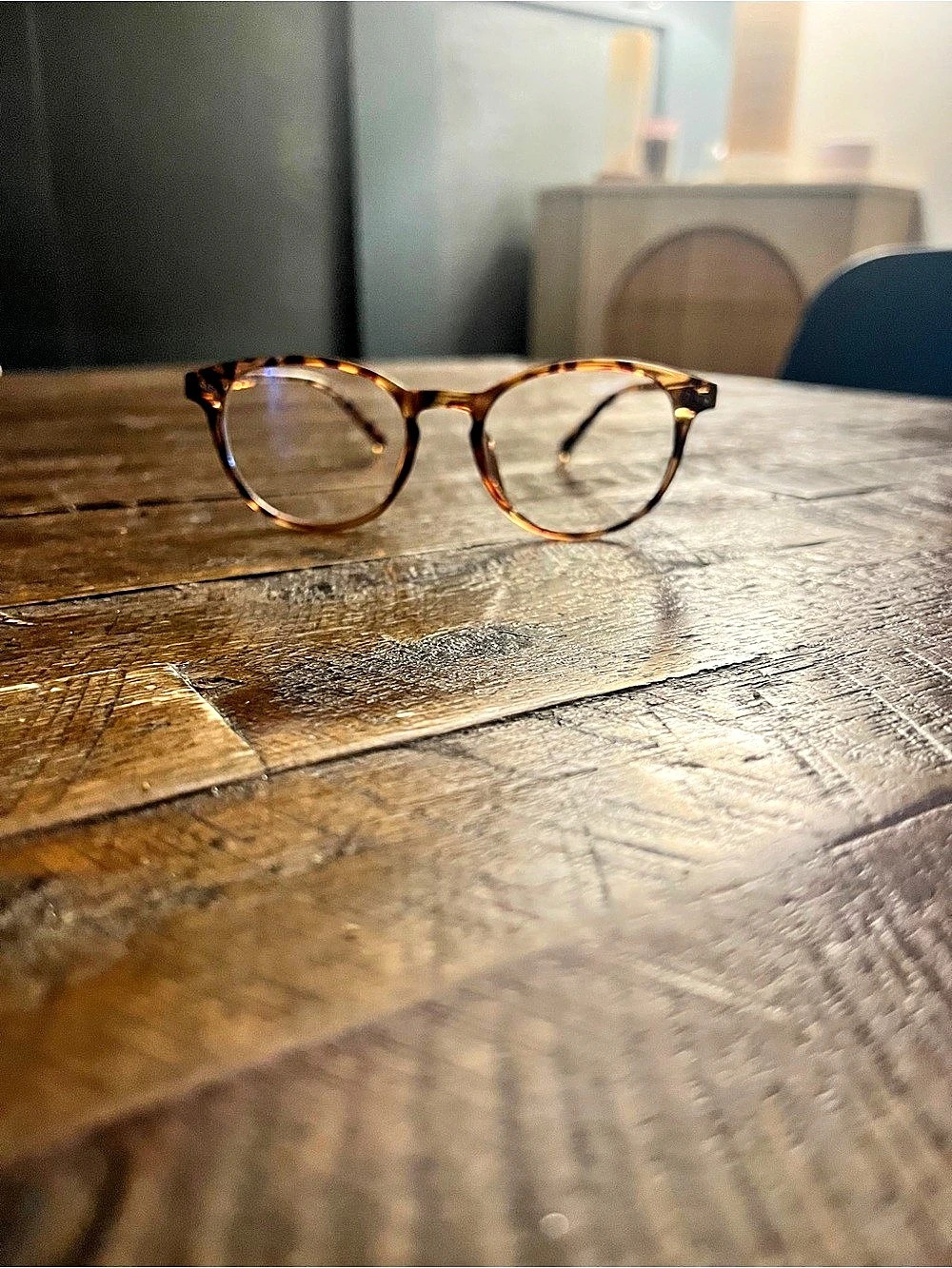 Cobalt Collection Tortoiseshell Glasses Brown